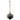 Christbaumschmuck - Xmas Dahly grey iron ball Oval M von PTMD - Esszett Luxury | Stilvolles Wohnen mit Charakter