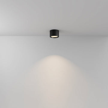Deckenleuchte aus schwarzem Aluminium mit integrierter LED und IP44 - Schutz – Hydra | Maytoni - Esszett Luxury | Stilvolles Wohnen mit Charakter