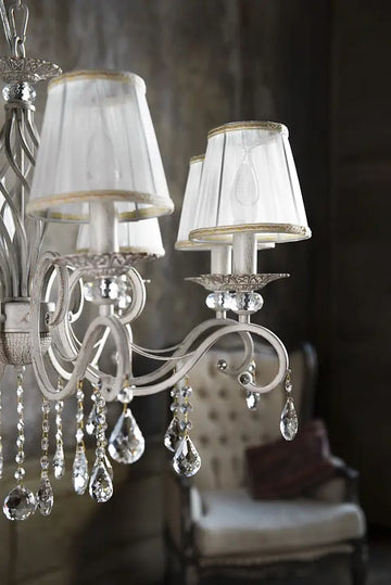 Chandelier with Metal Frame & Shades & 8 E14 Sockets – Grace | Maytoni