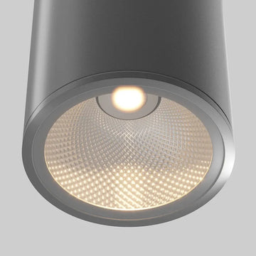 Graphite Metal Ceiling Light 12W LED IP65 1300lm 3000K – O306CL-L12GF | Maytoni
