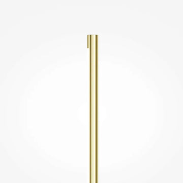 Wall lamp Satin brass, metal base, white silicone-metal tube shade, integrated 5W LED 3000K – Renaissance | Maytoni