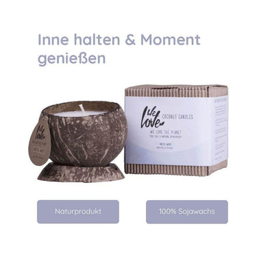 Coconut Candle Arctic White von We Love The Planet - Esszett Luxury | Stilvolles Wohnen mit Charakter