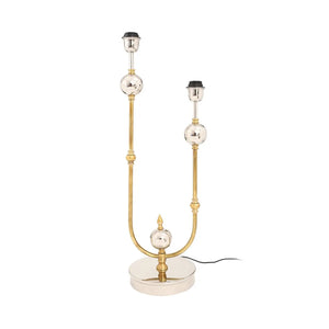 Tischleuchte – Skulpturales Design, Goldene Akzente, Hochwertige Materialien - Cosima 425 | Kayoom