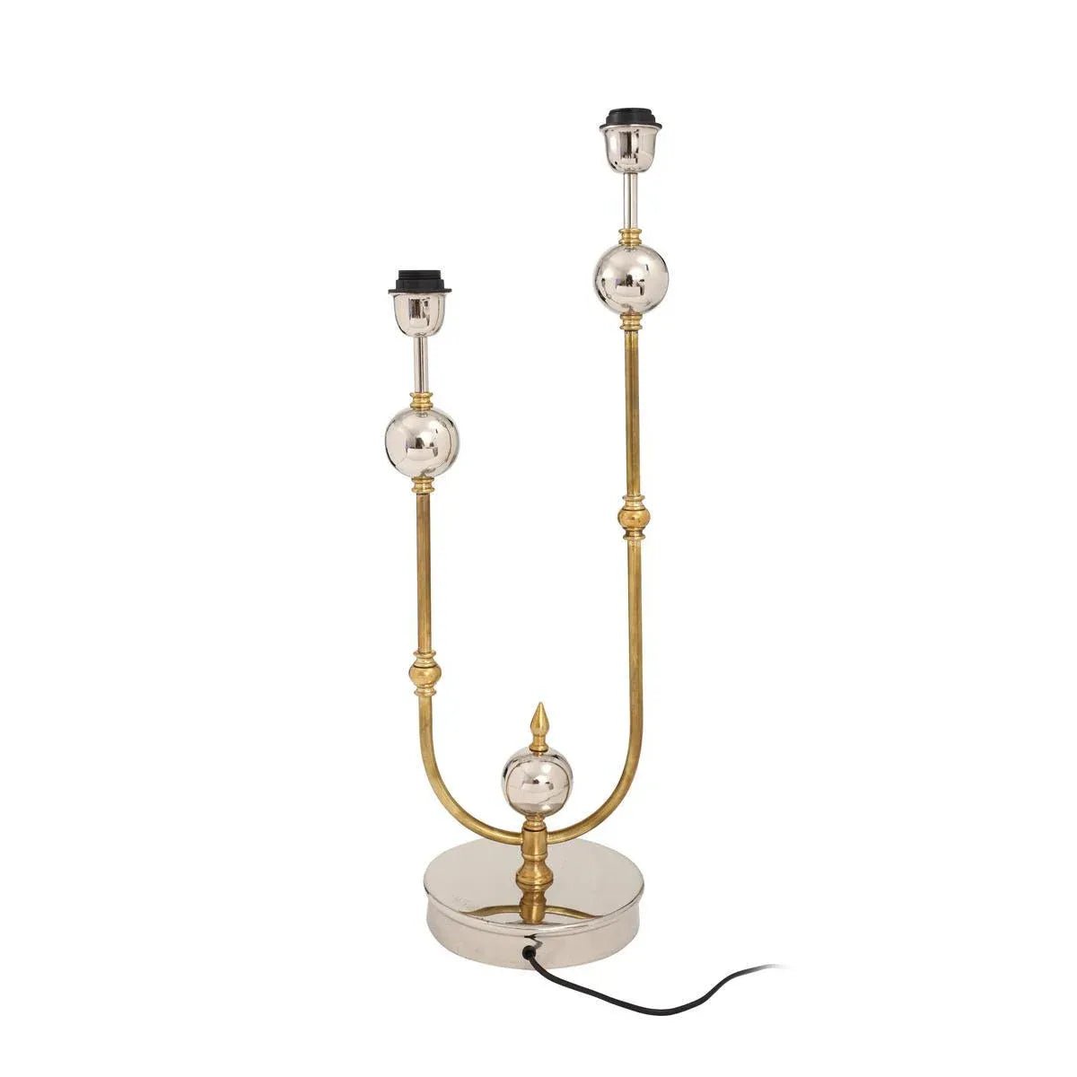 Leuchten Messing - Optik geschwungener Arm dekorative Details – Cosima 425 | Kayoom - Esszett Luxury | Stilvolles Wohnen mit Charakter