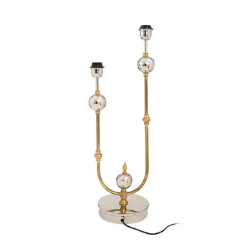 Leuchten Messing - Optik geschwungener Arm dekorative Details – Cosima 425 | Kayoom - Esszett Luxury | Stilvolles Wohnen mit Charakter