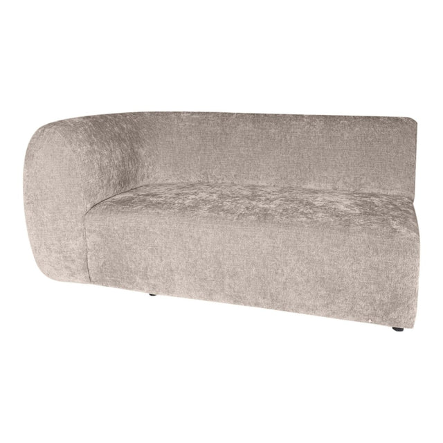 Couch - Lujo 166.0 x 100.0 x 71.0 cm Ottomane Links von PTMD - Esszett Luxury | Stilvolles Wohnen mit Charakter