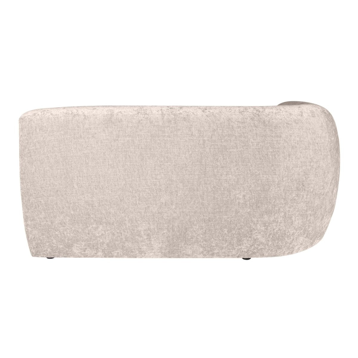 Couch - Lujo 166.0 x 100.0 x 71.0 cm Ottomane Links von PTMD - Esszett Luxury | Stilvolles Wohnen mit Charakter