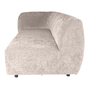 Couch - Lujo 166.0 x 100.0 x 71.0 cm Ottomane Links von PTMD - Esszett Luxury | Stilvolles Wohnen mit Charakter