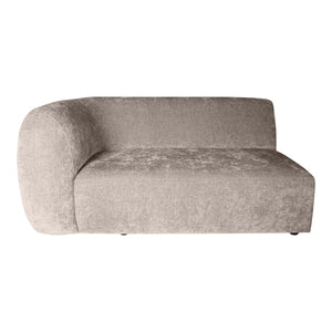 Couch - Lujo 166.0 x 100.0 x 71.0 cm Ottomane Links von PTMD - Esszett Luxury | Stilvolles Wohnen mit Charakter