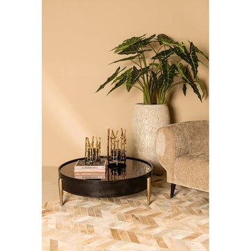 Couchtisch - Mirror Alu oxidised von PTMD - Esszett Luxury | Stilvolles Wohnen mit Charakter