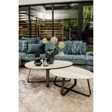 Couchtisch - Muka 80.0 x 60.0 x 37.0 cm von PTMD - Esszett Luxury | Stilvolles Wohnen mit Charakter