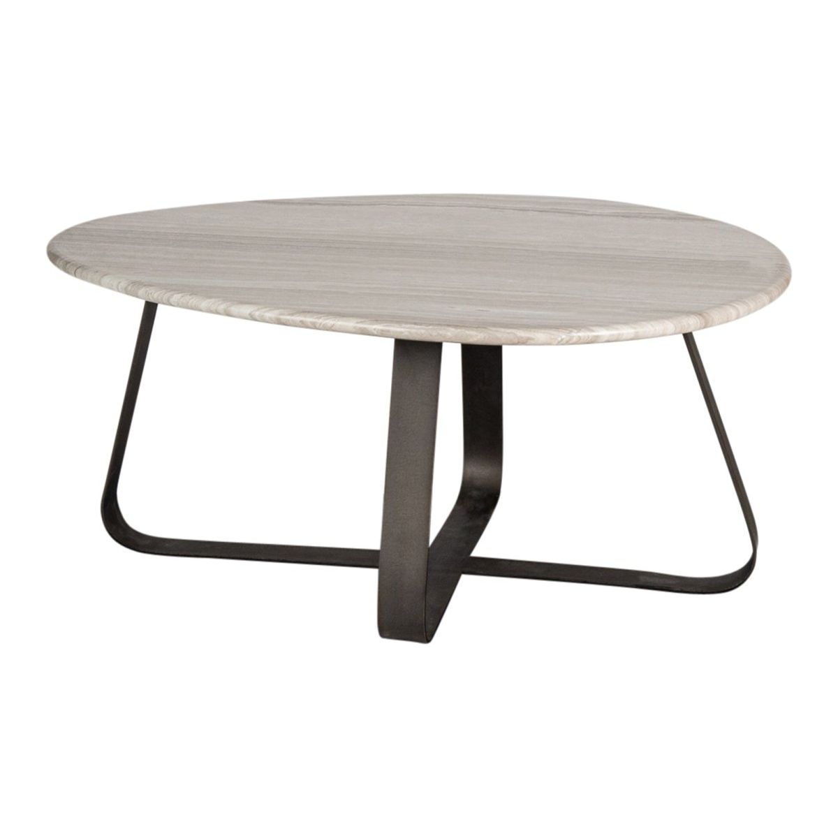 Couchtisch - Muka 80.0 x 60.0 x 37.0 cm von PTMD - Esszett Luxury | Stilvolles Wohnen mit Charakter