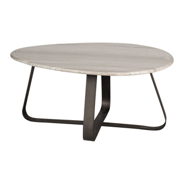 Couchtisch - Muka 80.0 x 60.0 x 37.0 cm von PTMD - Esszett Luxury | Stilvolles Wohnen mit Charakter