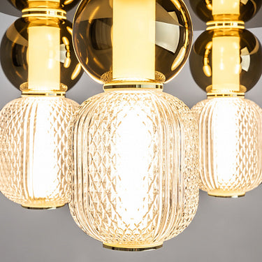 Deckenleuchte Goldenes Ringdesign mit LED – Drop | Maytoni