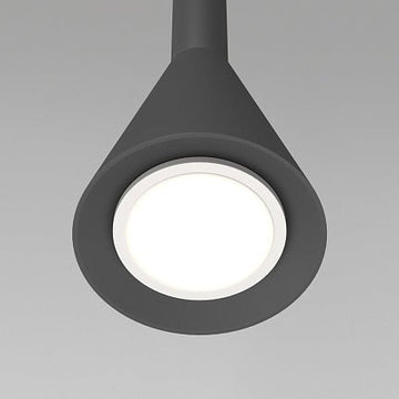 Pendelleuchte Schwarzes Metallgehäuse mit GU10 - Fassung, modernem Design und energiesparender Beleuchtung – Arc | Maytoni - Esszett Luxury | Stilvolles Wohnen mit Charakter