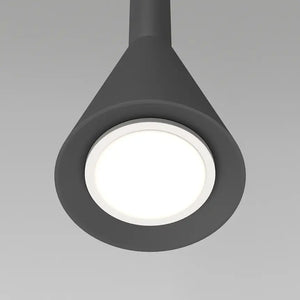 Pendant light, black metal housing with GU10 socket, modern design and energy-saving lighting – Arc | Maytoni