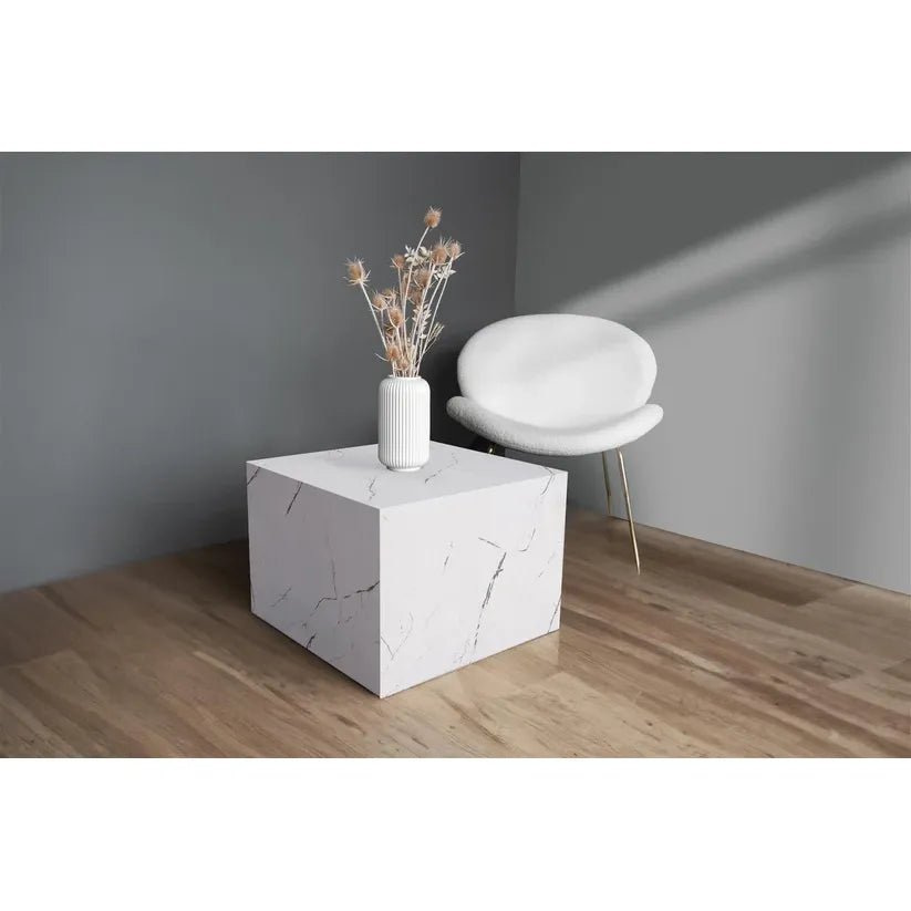 Tisch MDF minimalistisches Design robust & vielseitig – Cuboid 125 | Kayoom - Esszett Luxury | Stilvolles Wohnen mit Charakter