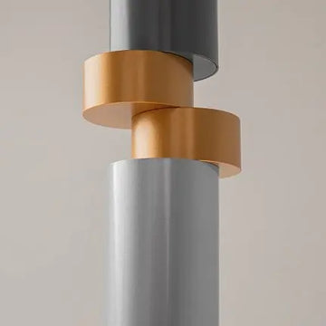 Pendant lamp Chrome metal, frosted glass & LED accent – Palette | Maytoni