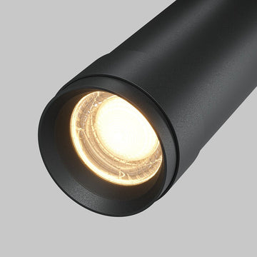 Deckenleuchte Schwarzes Aluminium LED Einstellbarer Abstrahlwinkel 15°–50° – Focus Zoom | Maytoni - Esszett Luxury | Stilvolles Wohnen mit Charakter