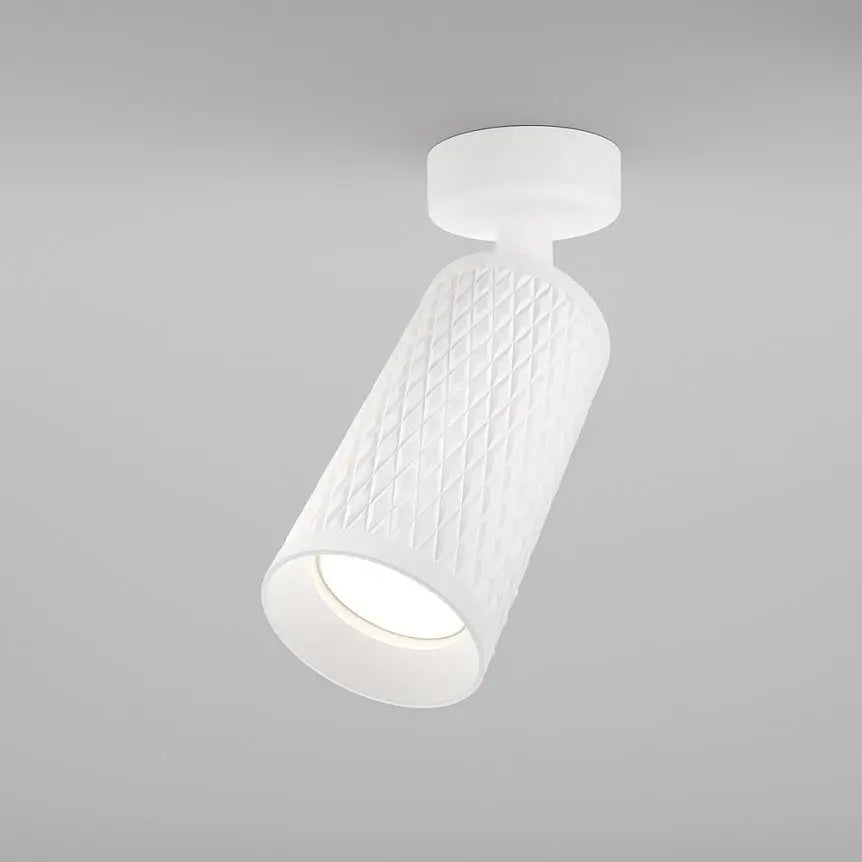 Deckenleuchte – Weißes Aluminium, 1× GU10 Fassung, 10 W Leistung - Focus Design | Maytoni