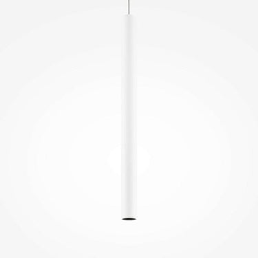 Pendelleuchte Weißes Aluminium Modernes Design & Integrierte LED – Pro Shade | Maytoni - Esszett Luxury | Stilvolles Wohnen mit Charakter