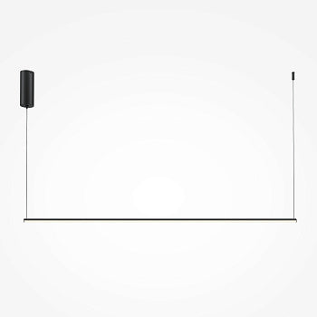 Pendelleuchte Minimalistischer schwarzer Rahmen Lineares Design & Integrierte LED – Halo | Maytoni