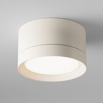Deckenleuchte aus weißem Aluminium mit GX53 - Fassung und 12W LED - Technik – Hoop | Maytoni - Esszett Luxury | Stilvolles Wohnen mit Charakter