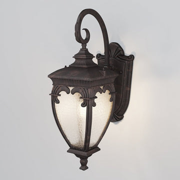 Wandleuchte mit Aluminiumrahmen in antikem Bronze und Glastrichter – Fleur | Maytoni - Esszett Luxury | Stilvolles Wohnen mit Charakter