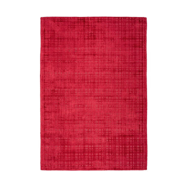 Teppich – Viskose Oberfläche, 3D Effekt, Kirschrot, 160 x 230 cm - Karma 125 | Kayoom