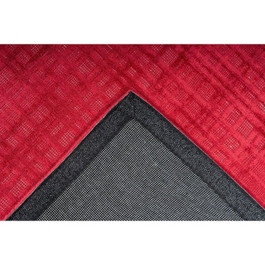 Teppich – Viskose Oberfläche, 3D Effekt, Kirschrot, 200 x 290 cm - Karma 125 | Kayoom