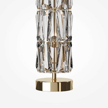 Tischleuchte Goldener Metallrahmen Kristall - Diffusor & Modernes Design – Puntes | Maytoni - Esszett Luxury | Stilvolles Wohnen mit Charakter