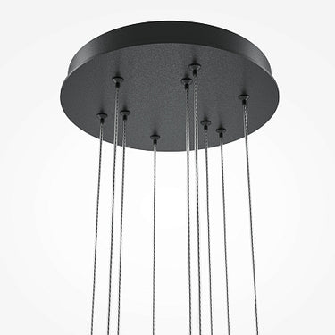 Pendelleuchte Gebürstetes Messingfinish & Opalglas‑Diffusor – Jupiter MOD236PL‑L54B3K | Maytoni
