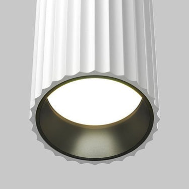 Pendelleuchte Weißes Aluminiumgehäuse, modernes Design, GU10 - Fassung – Calipso | Maytoni - Esszett Luxury | Stilvolles Wohnen mit Charakter