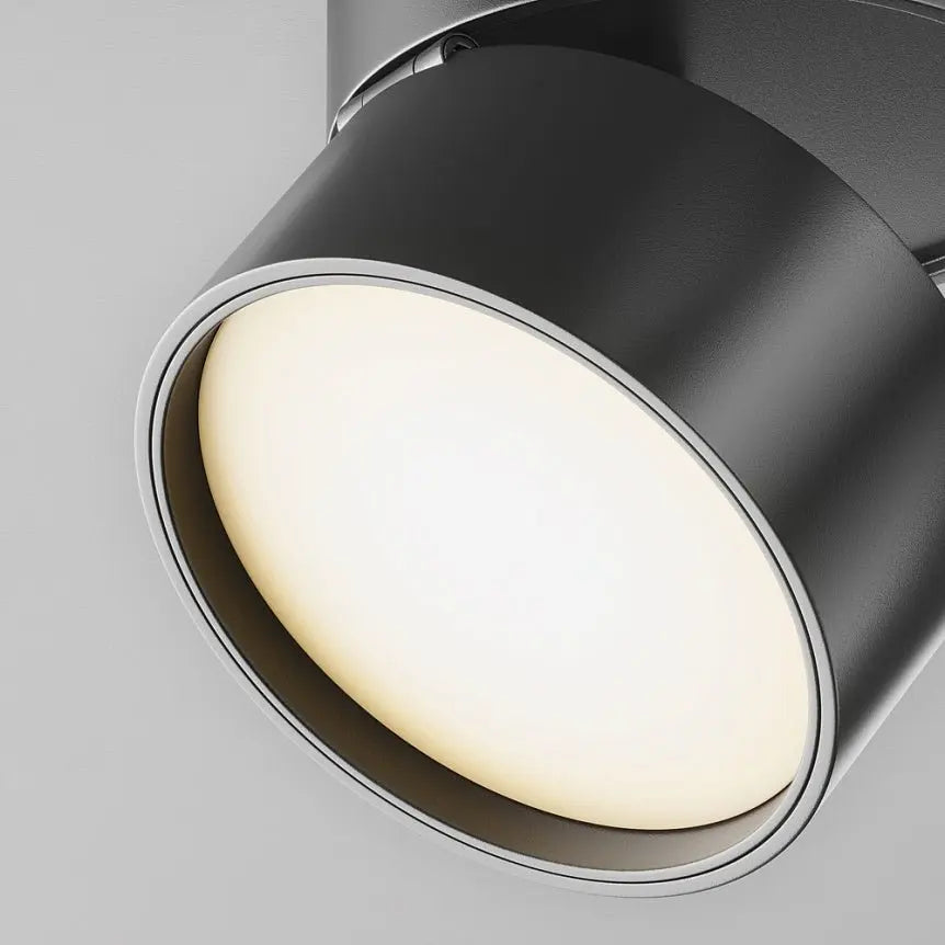 Deckenleuchte – Schwarzes Aluminium, 12 W Leistung, Ø8,5 cm, Warmweiß, CRI 80 - Onda | Maytoni