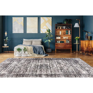 Teppich – Vintage Muster, Verblasster Effekt, Ornamentales Design, 120 x 170 cm - Saphira 500 | Kayoom