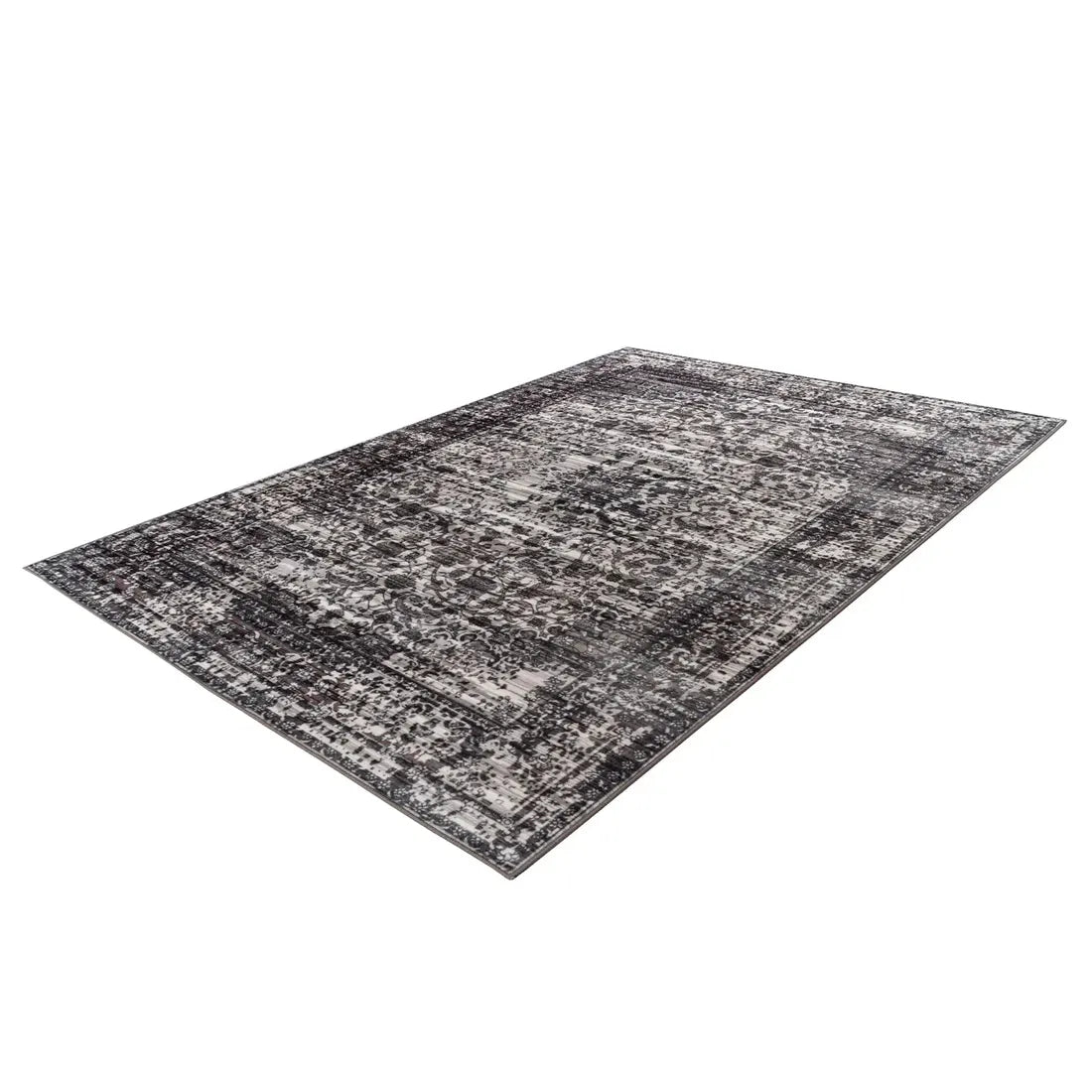 Teppich – Vintage Muster, Verblasster Effekt, Ornamentales Design, 120 x 170 cm - Saphira 500 | Kayoom