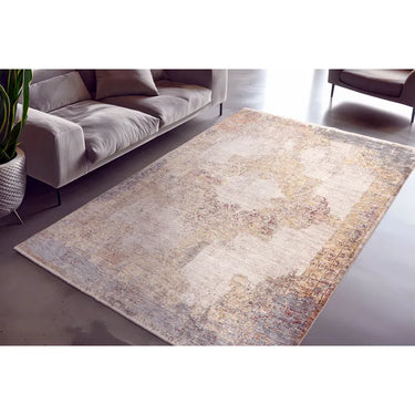 Teppich – Bunte Farben, Abstraktes Design, Weicher Kurzflor, 150 cm - Pono 722 | Kayoom