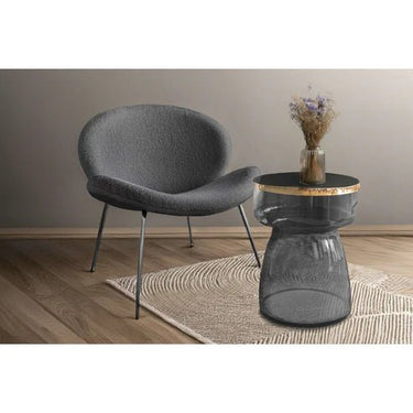 Stuhl Bouclé - Polsterung Metallbeine – Jaden 125 | Kayoom - Esszett Luxury | Stilvolles Wohnen mit Charakter