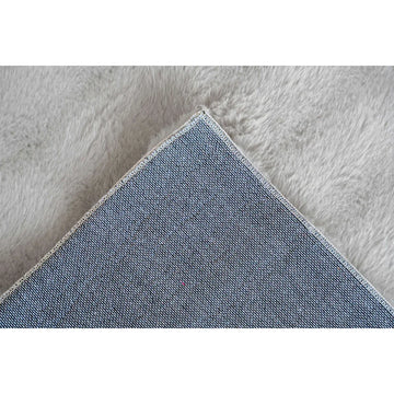 Teppich – Cloud-Soft Hochflor Komfort, 3D Tiefen Design, Graue Farbe, 160 x 230 cm - Hailey 125 | Kayoom