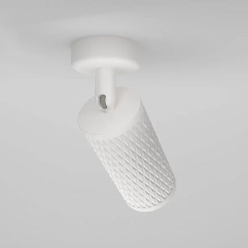 Deckenleuchte – Weißes Aluminium, 1× GU10 Fassung, 10 W Leistung - Focus Design | Maytoni