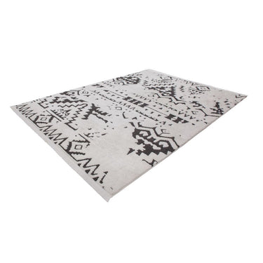 Kurzflor‐Teppich Weicher Polypropylen/Polyester‐Mix & Ethno-Muster ‐ Agadir 110 | Kayoom