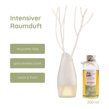 Diffuser - Light Lemongrass 200ml (100% Ätherisches Öl) von We Love The Planet - Esszett Luxury | Stilvolles Wohnen mit Charakter
