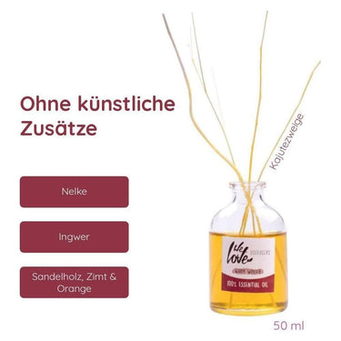 Diffuser - Warm Winter 50ml (100% Ätherisches Öl) von We Love The Planet - Esszett Luxury | Stilvolles Wohnen mit Charakter