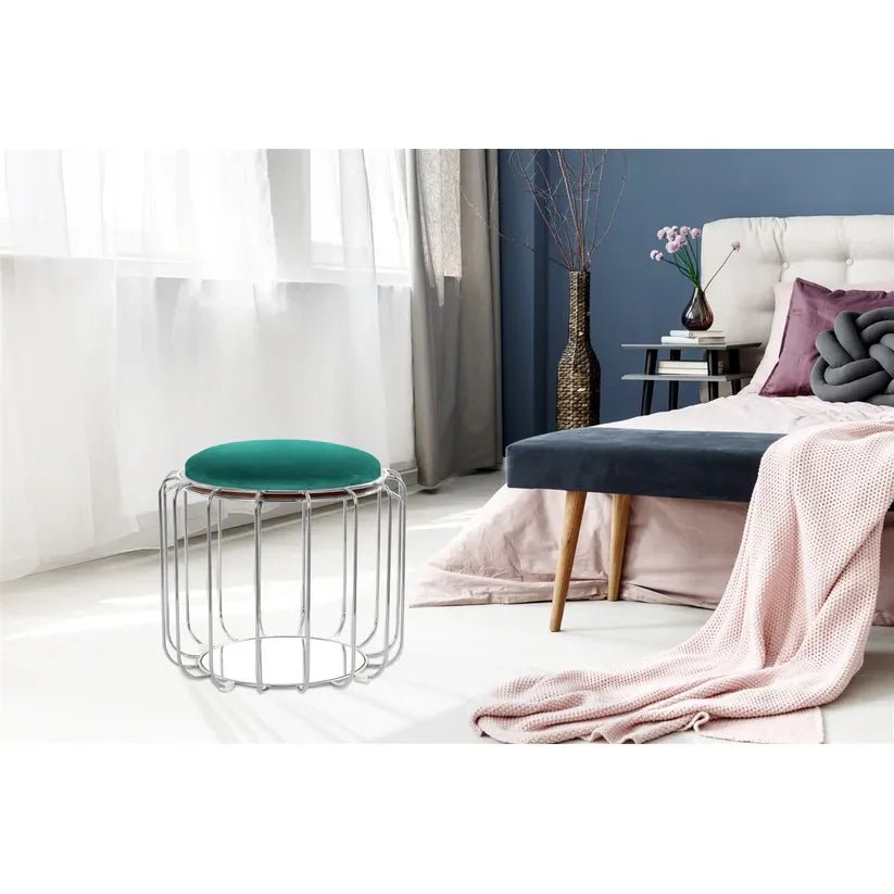 Tisch Samtbezug Spiegelglas - Oberfläche abnehmbares Oberteil – Comfortable 110 | Kayoom - Esszett Luxury | Stilvolles Wohnen mit Charakter