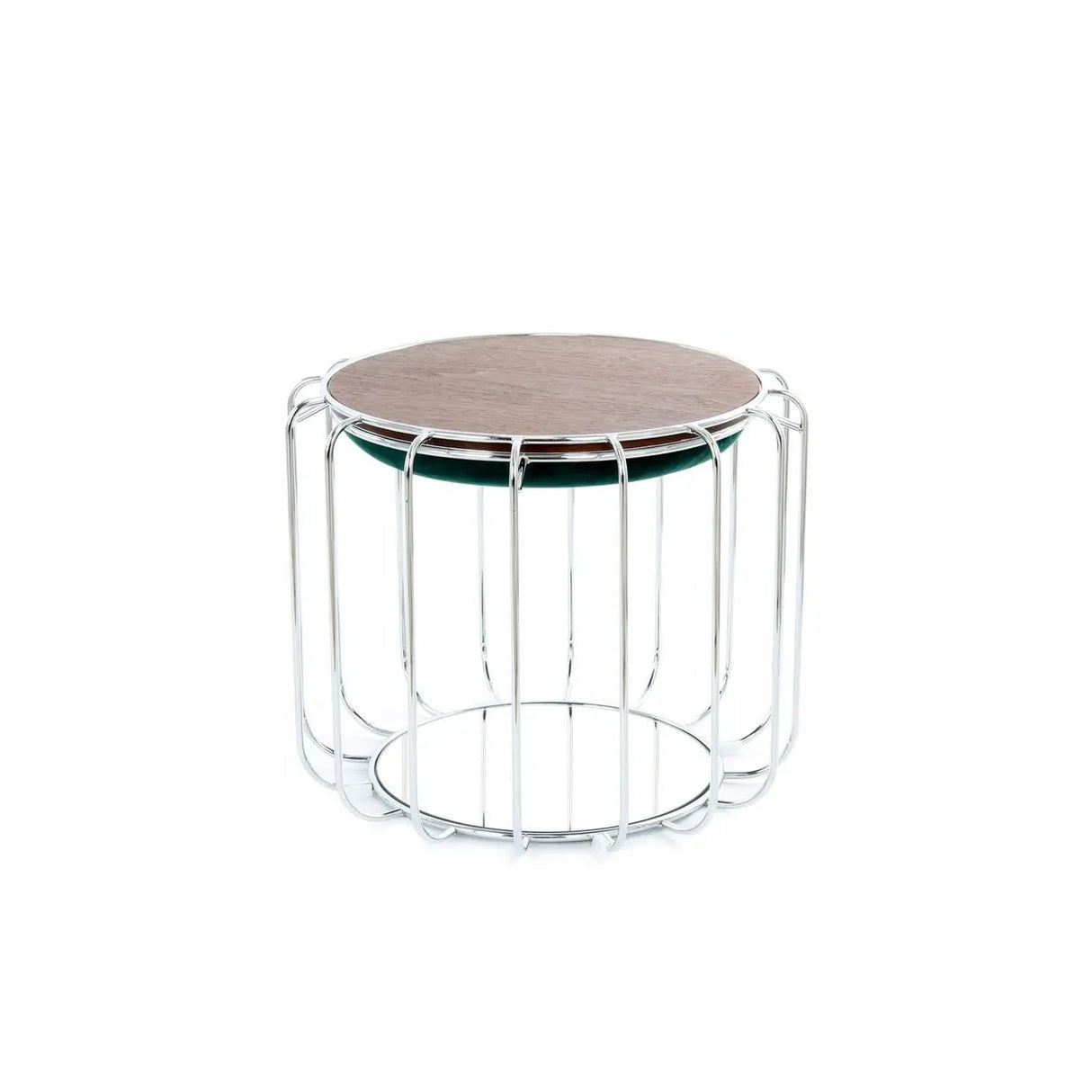Tisch Samtbezug Spiegelglas - Oberfläche abnehmbares Oberteil – Comfortable 110 | Kayoom - Esszett Luxury | Stilvolles Wohnen mit Charakter