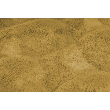 Teppich – Honig Ton, Weicher Flor, Baumwollmix 150 cm - Glow | Kayoom
