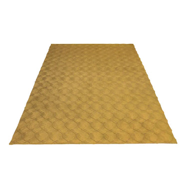 Teppich – Honig Ton, Weicher Flor, Baumwollmix 150 cm - Glow | Kayoom