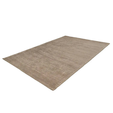Teppich – Taupe Viskose, Weiche Oberfläche, Pflegeleicht Design, 150 cm - Bridget 125 | Kayoom