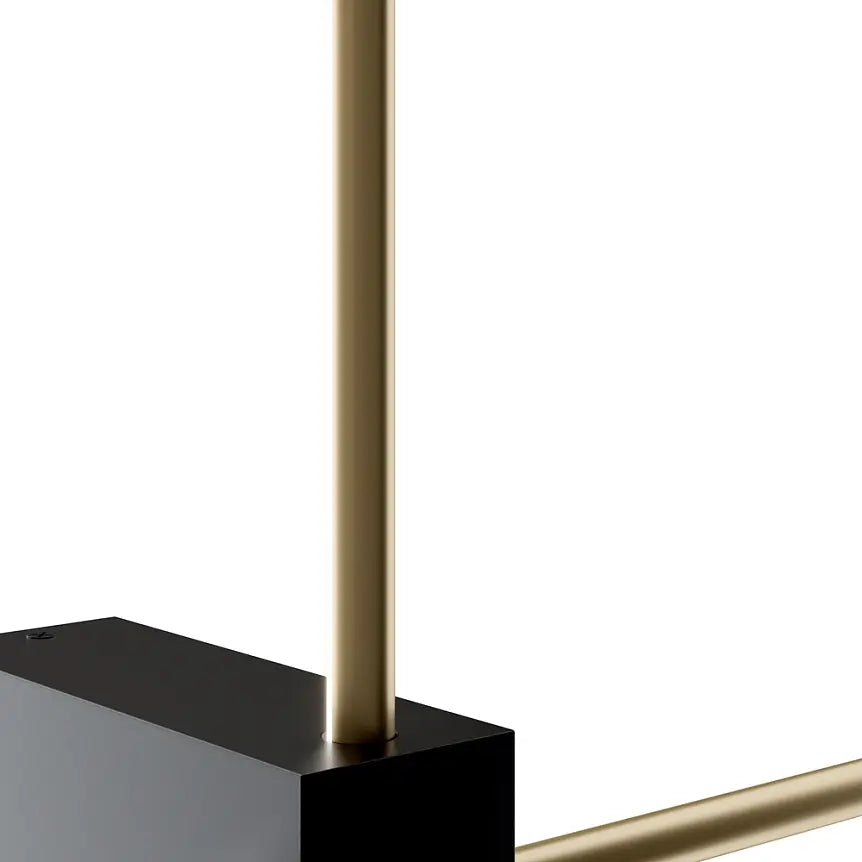 Wandleuchte – Schwarzes Aluminium, 12 W Leistung, Warmweiß, 63 cm Breite - Pars | Maytoni