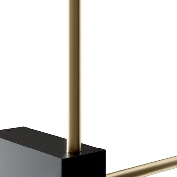 Aluminum wall light with 12W LED, 3000K, black finish – Pars | Maytoni
